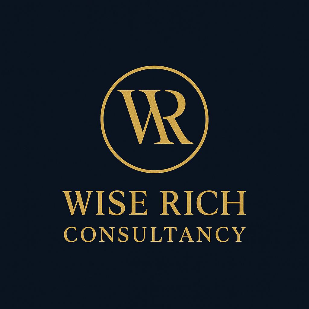 WISE RICH CONSULTANY logo